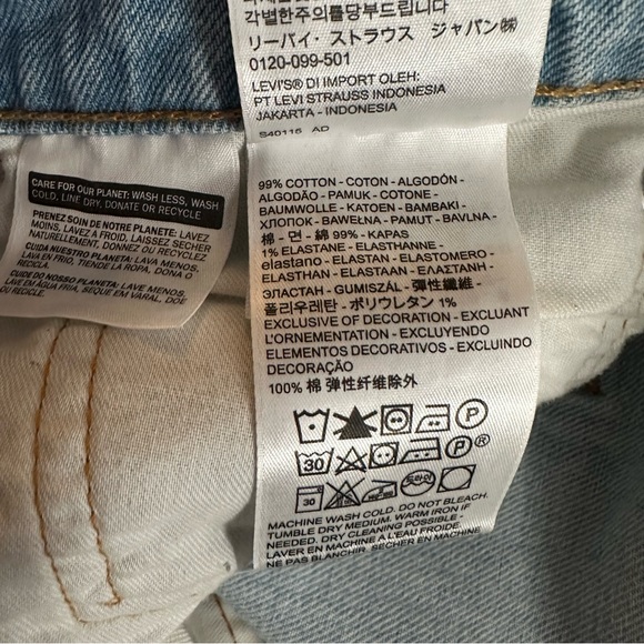 Levi’s 511 distressed jeans | men’s 34W 30L - Picture 5 of 6